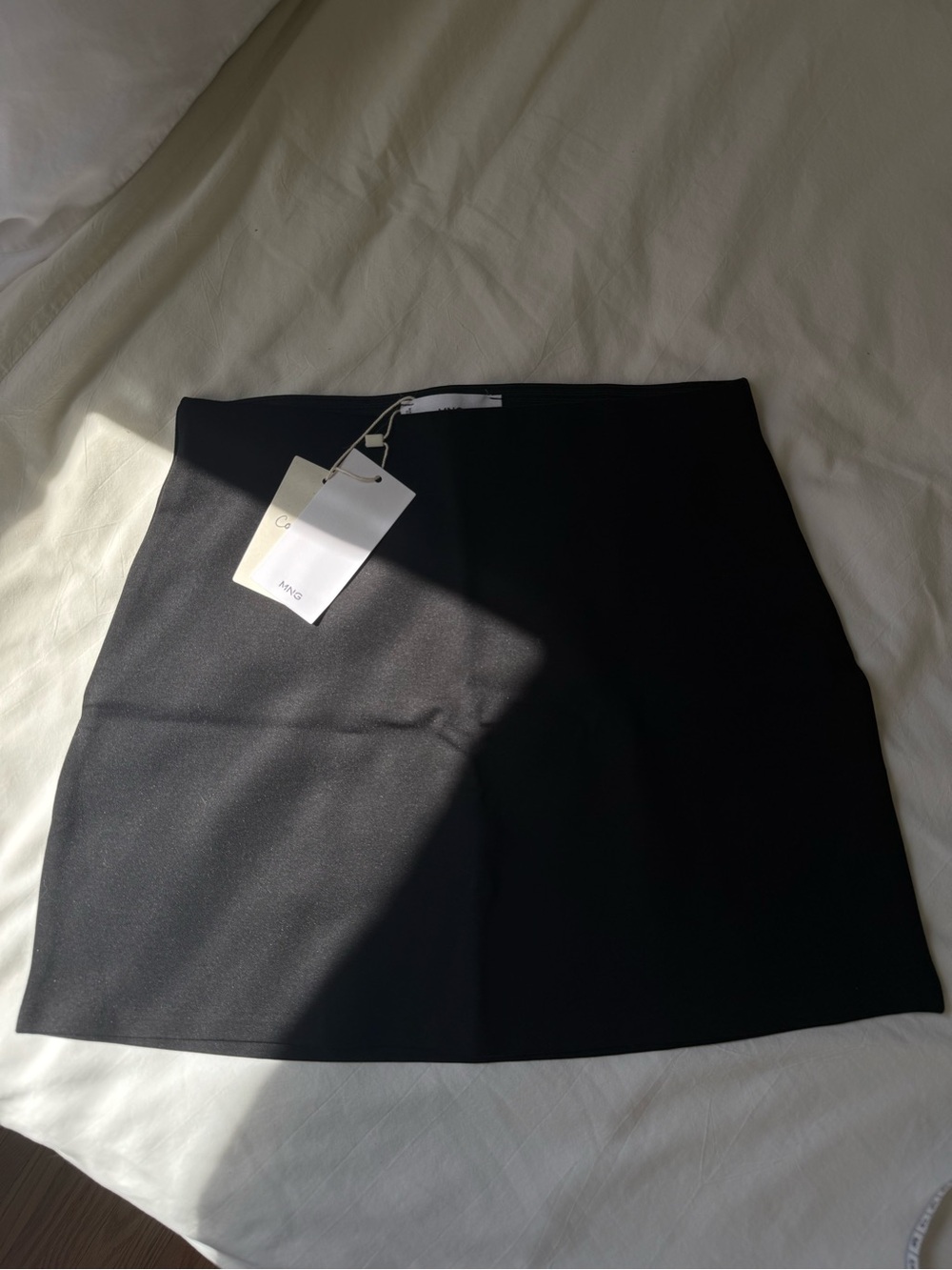 Mango Black Mini Skirt